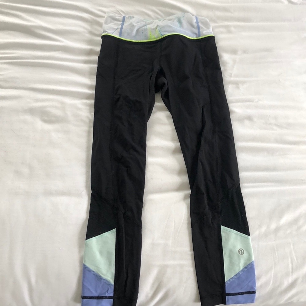 LULULEMON BLACK LEGGINGS